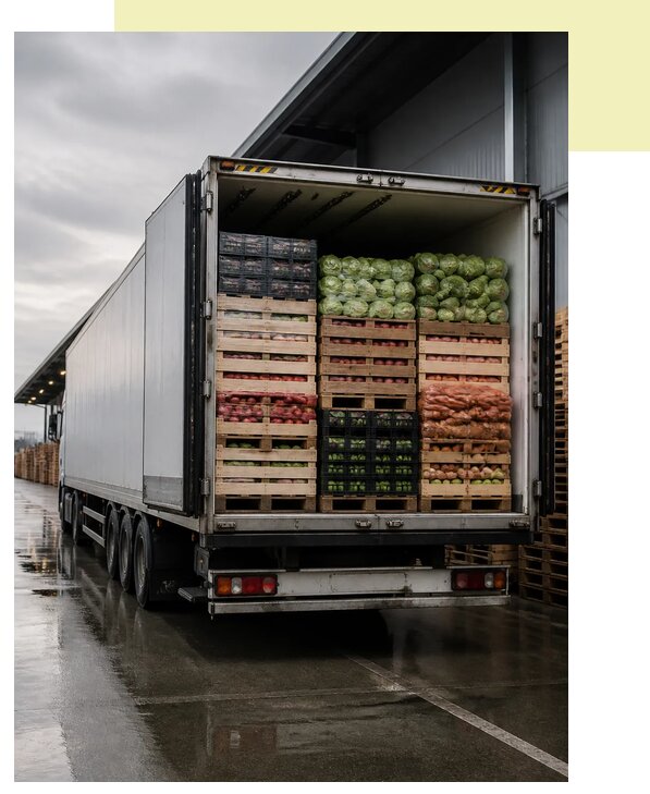 Перевозка плодоовощной продукции в Мытищи по цене от 5078 р. | Агросервис-Мтщ